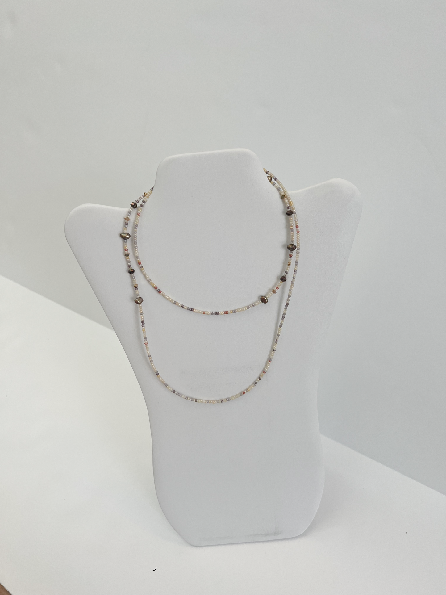 Wrap Neutrals Necklace