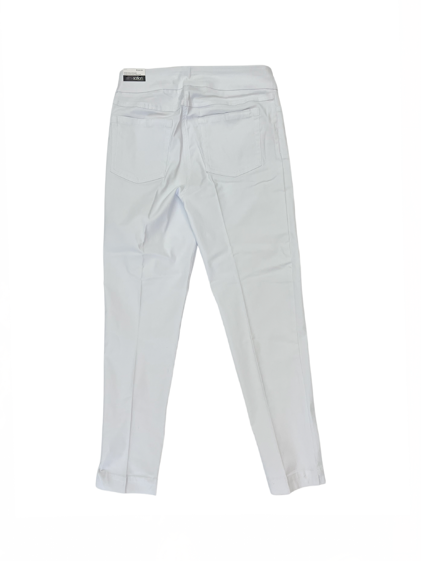 Pull-on Ankle Pant White