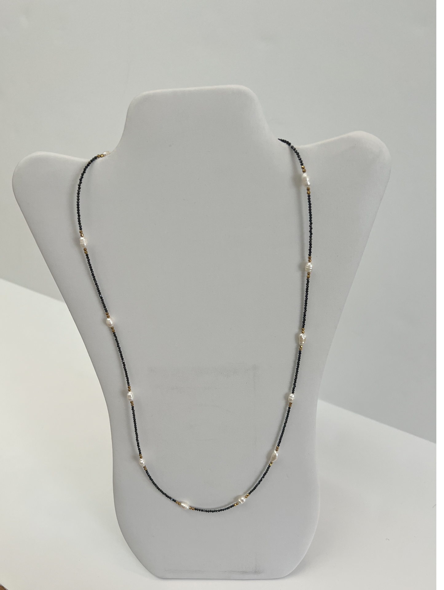 Thin Beaded Necklace