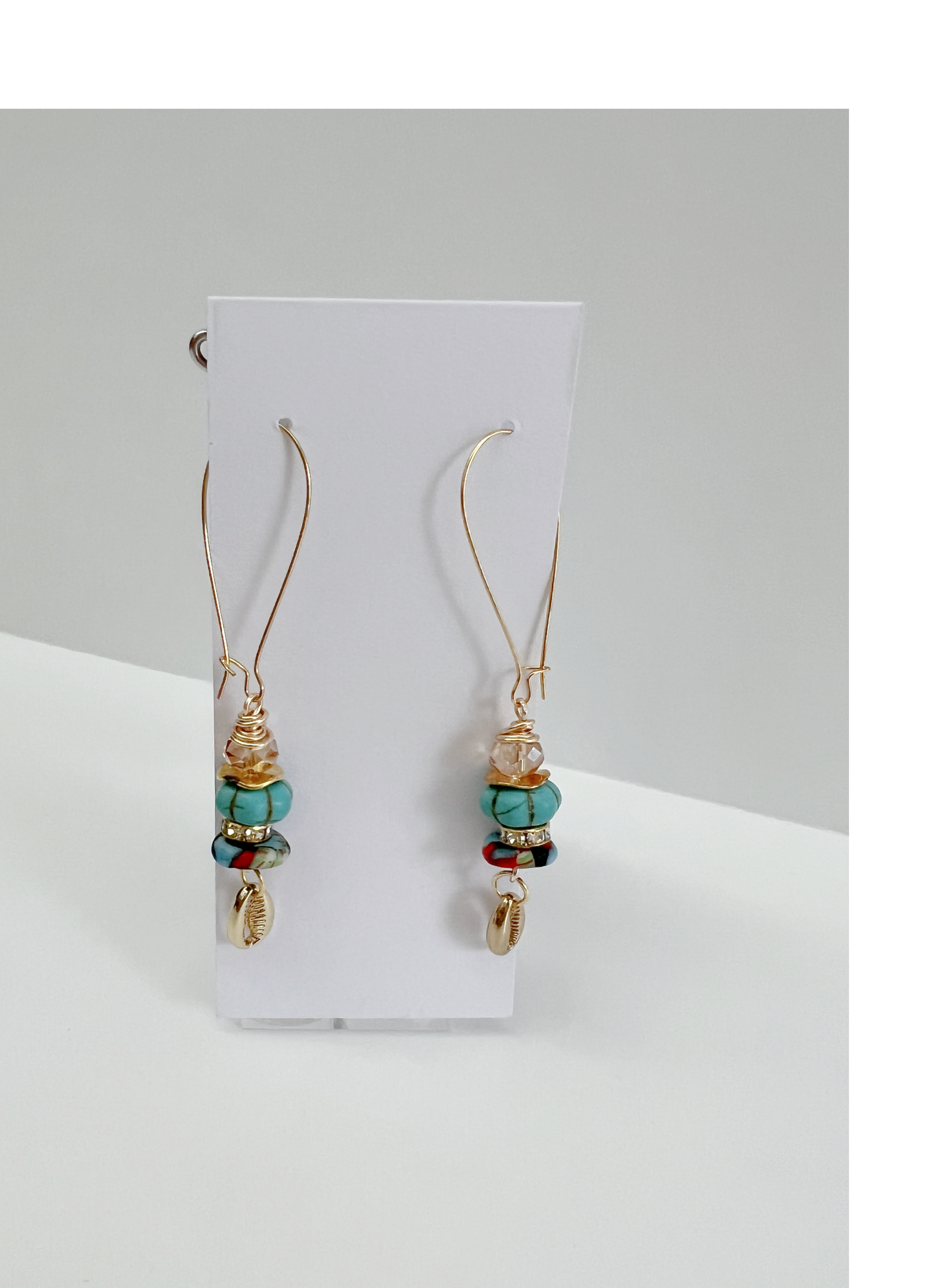 Bead stack with Seashell