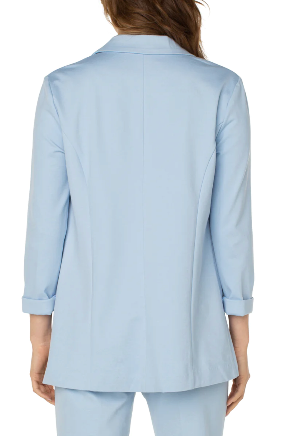 Boyfriend Blazer Misty Blue