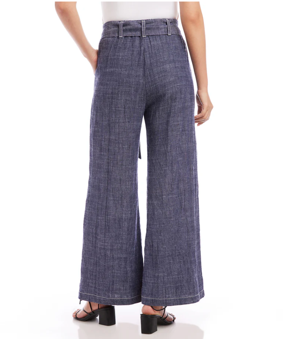 Belted Pants Indigo