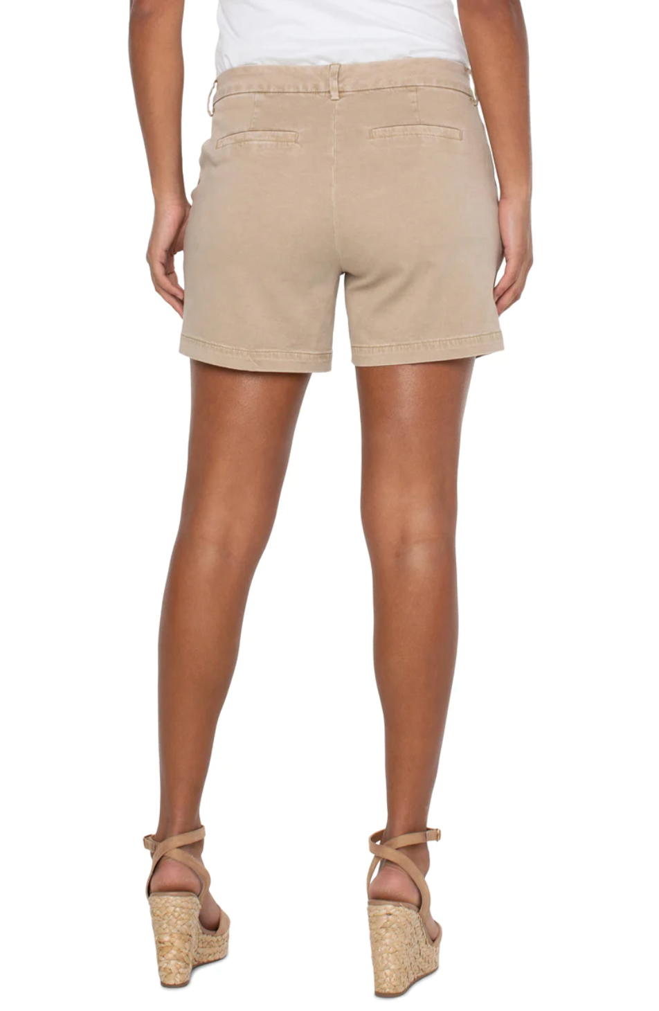 Kelsey Trouser Shorts Biscuit Tan
