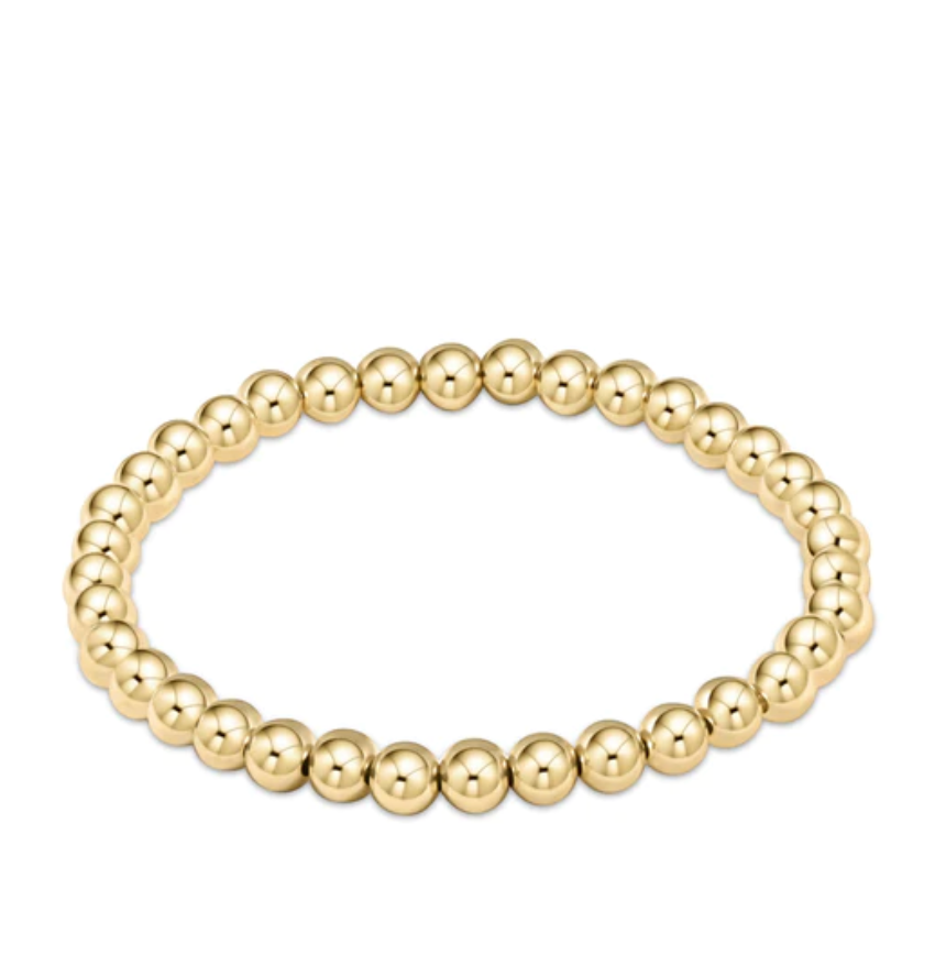 Classic Gold 5mm Bead Bracelet