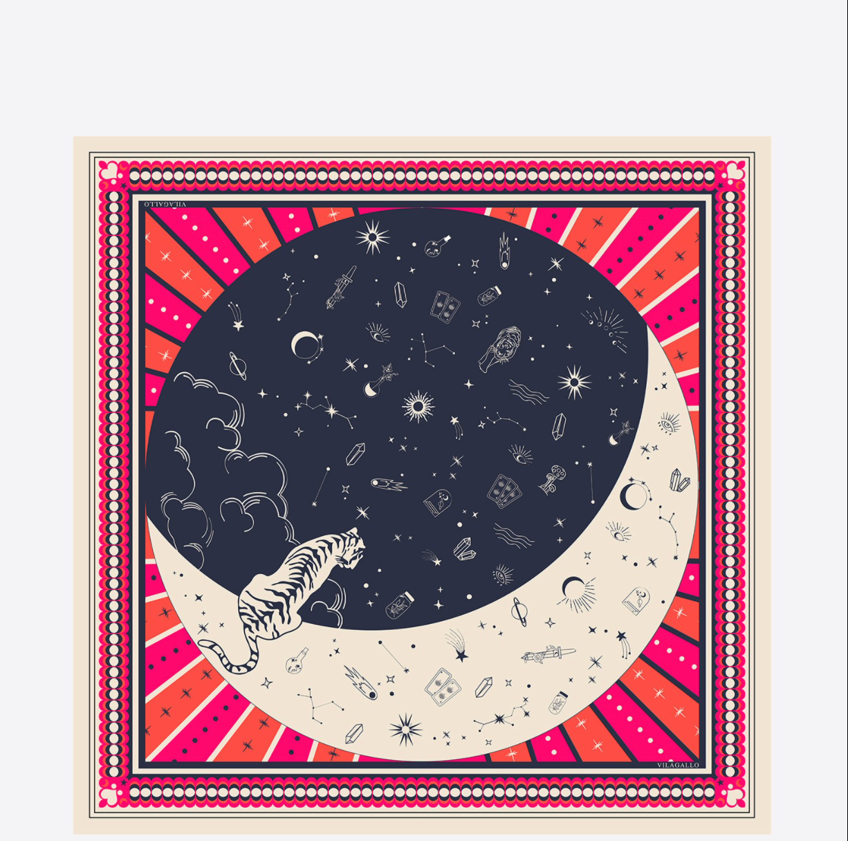 Galaxy Silk Scarf