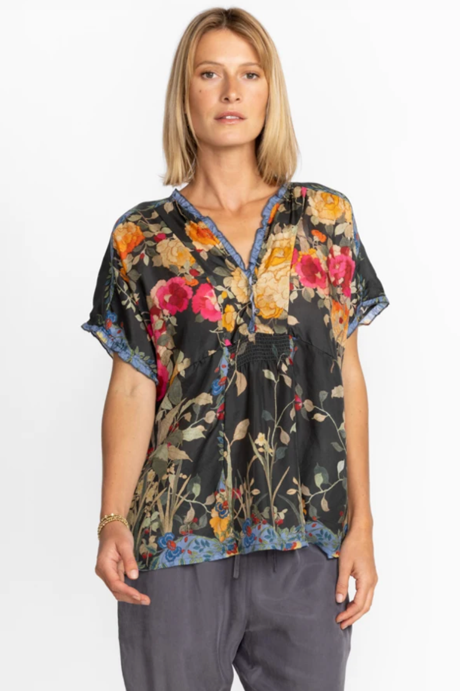 Graceful Galavant Blouse Multi
