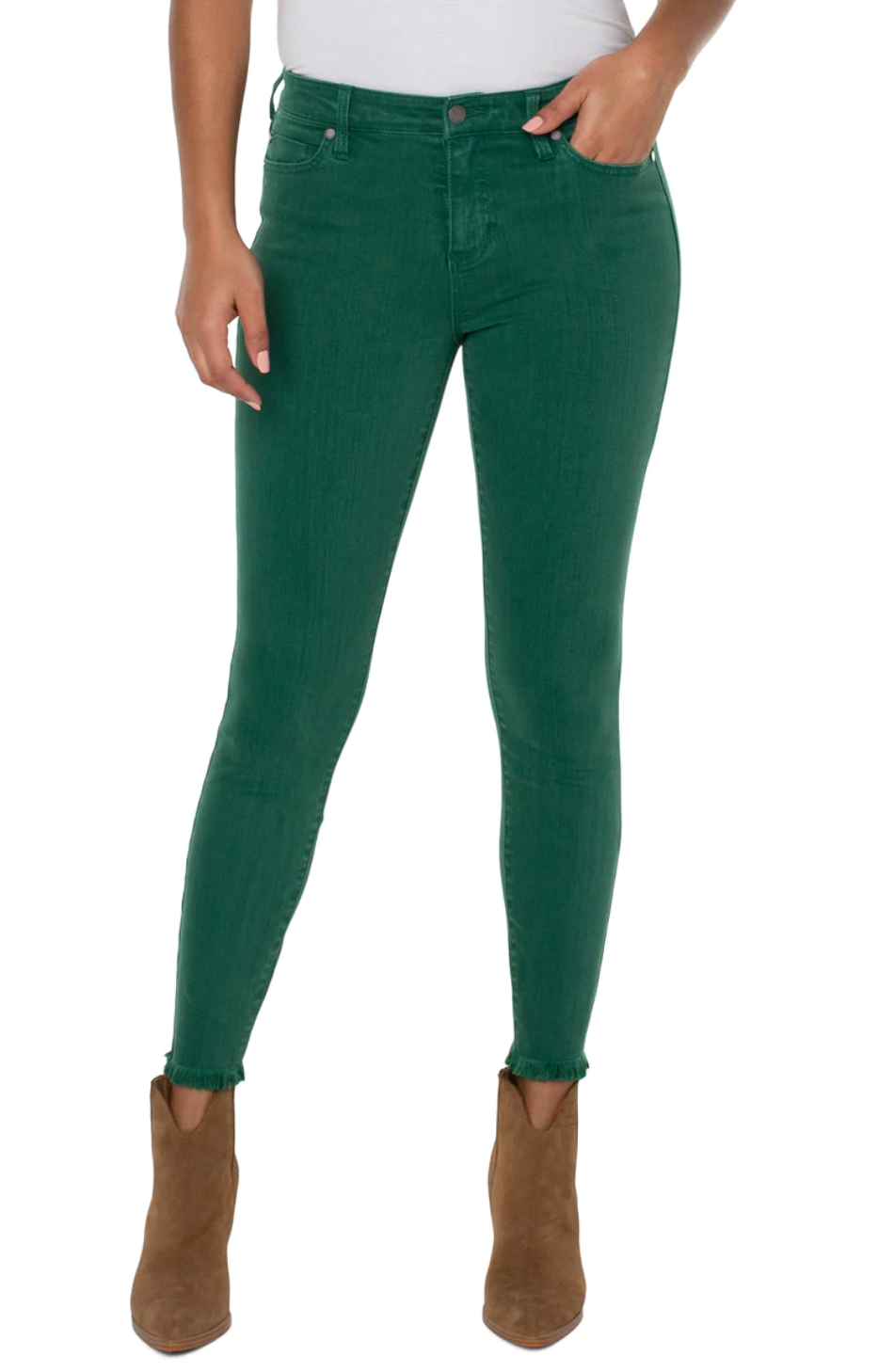 Abby Ankle Skinny Jean Serpentine