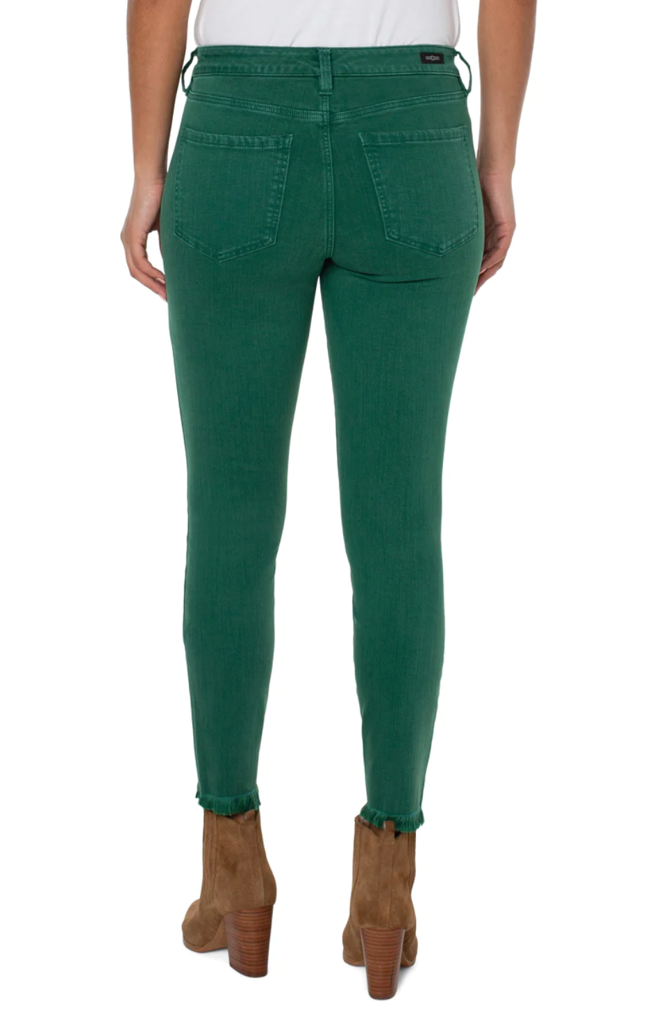 Abby Ankle Skinny Jean Serpentine