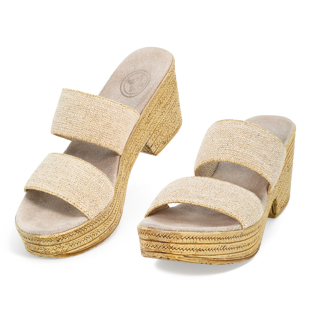 Thea Sandal Golden Shimmer