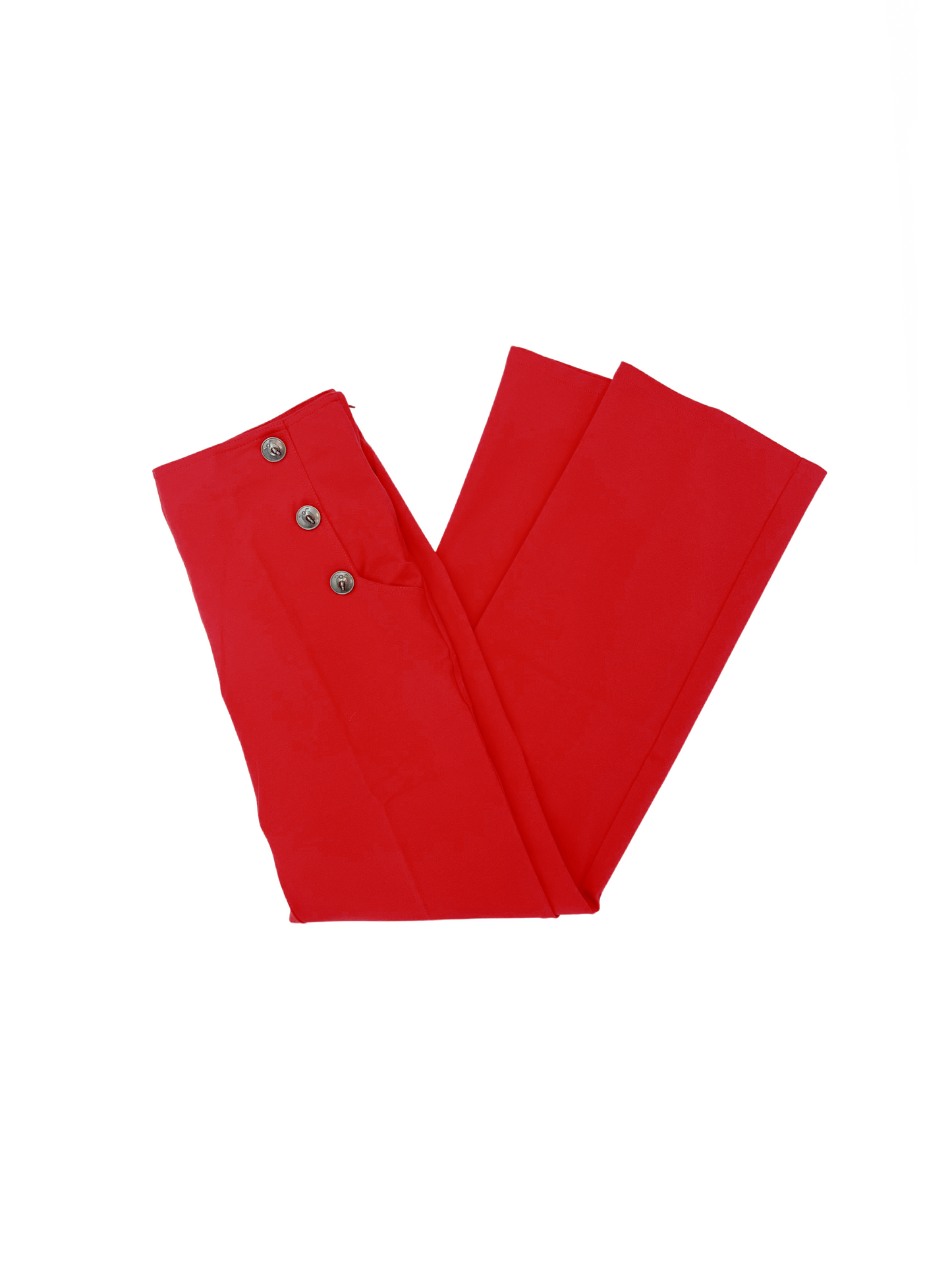 Lidia Red Knit Trouser