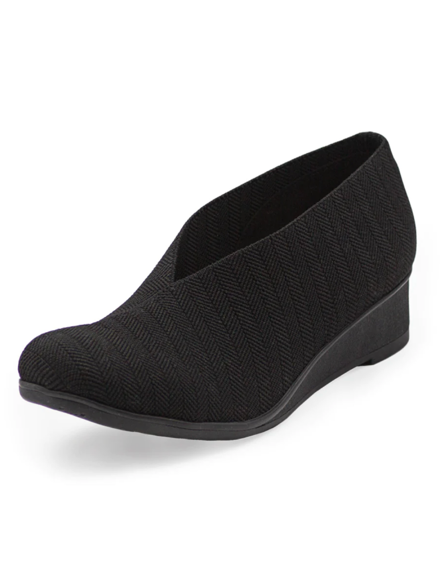Cape Black Herringbone