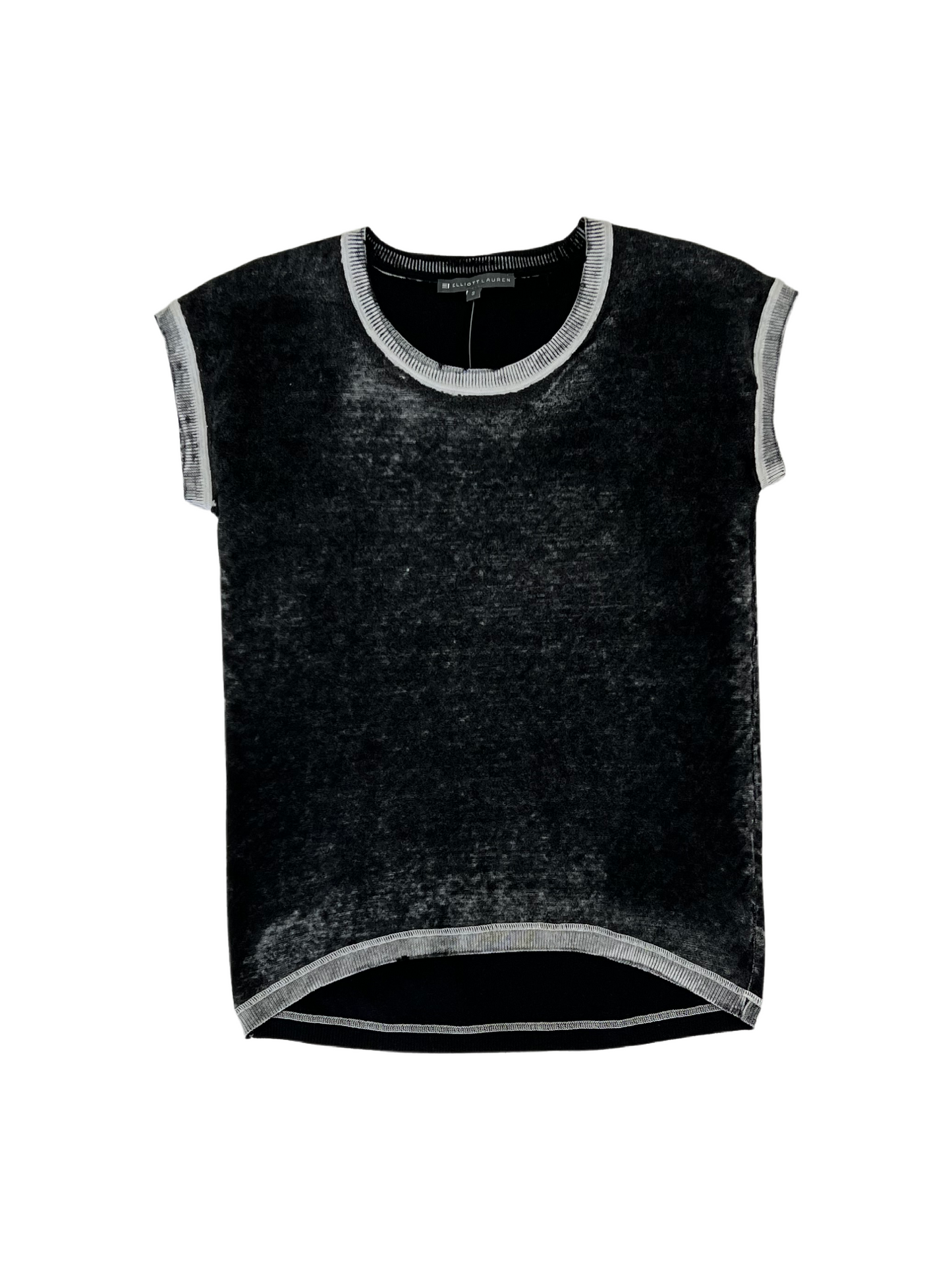 Sleeveless Luminosity Blouse Black