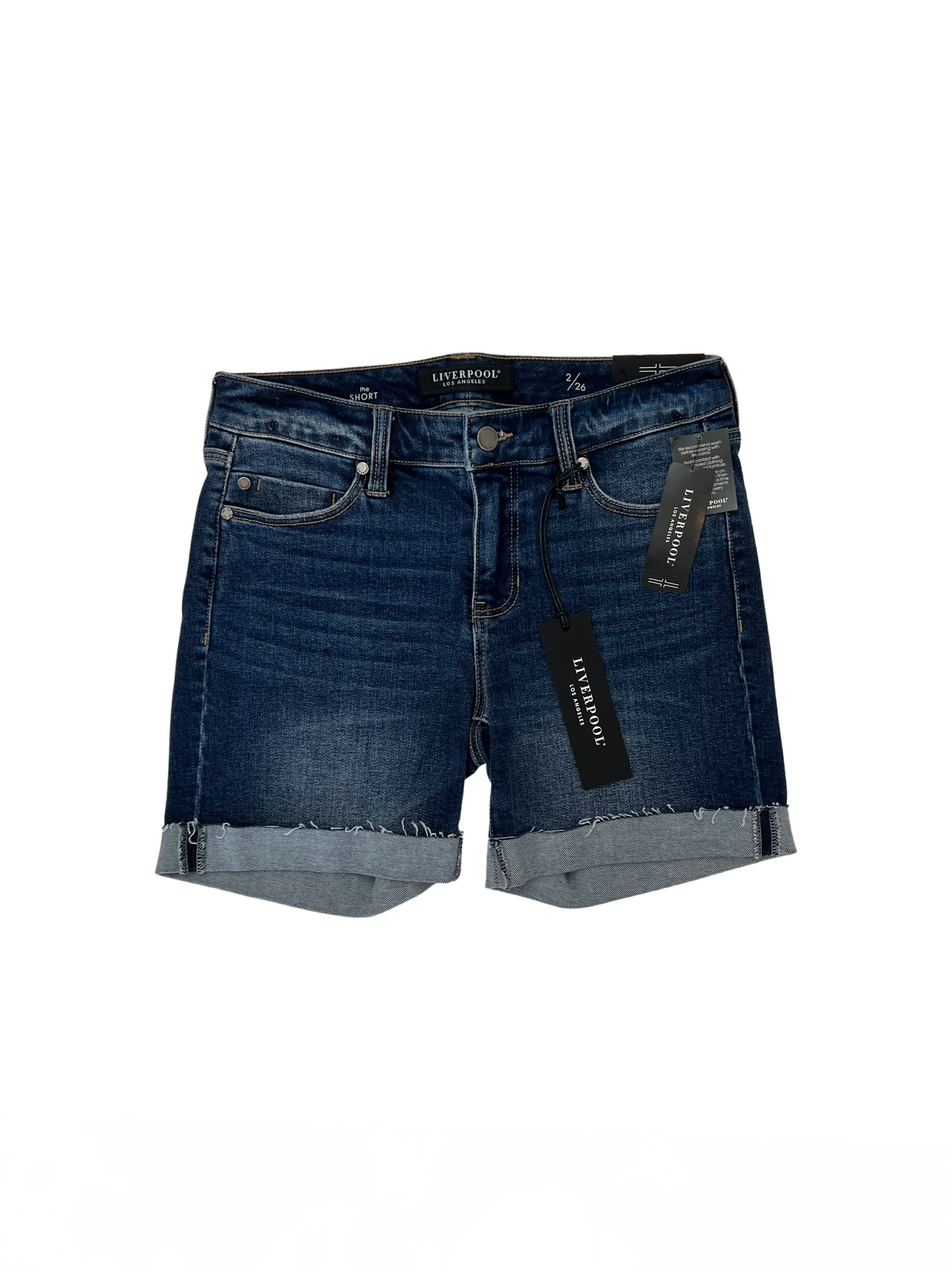 Cuff Shorts Denim Cypress Creek