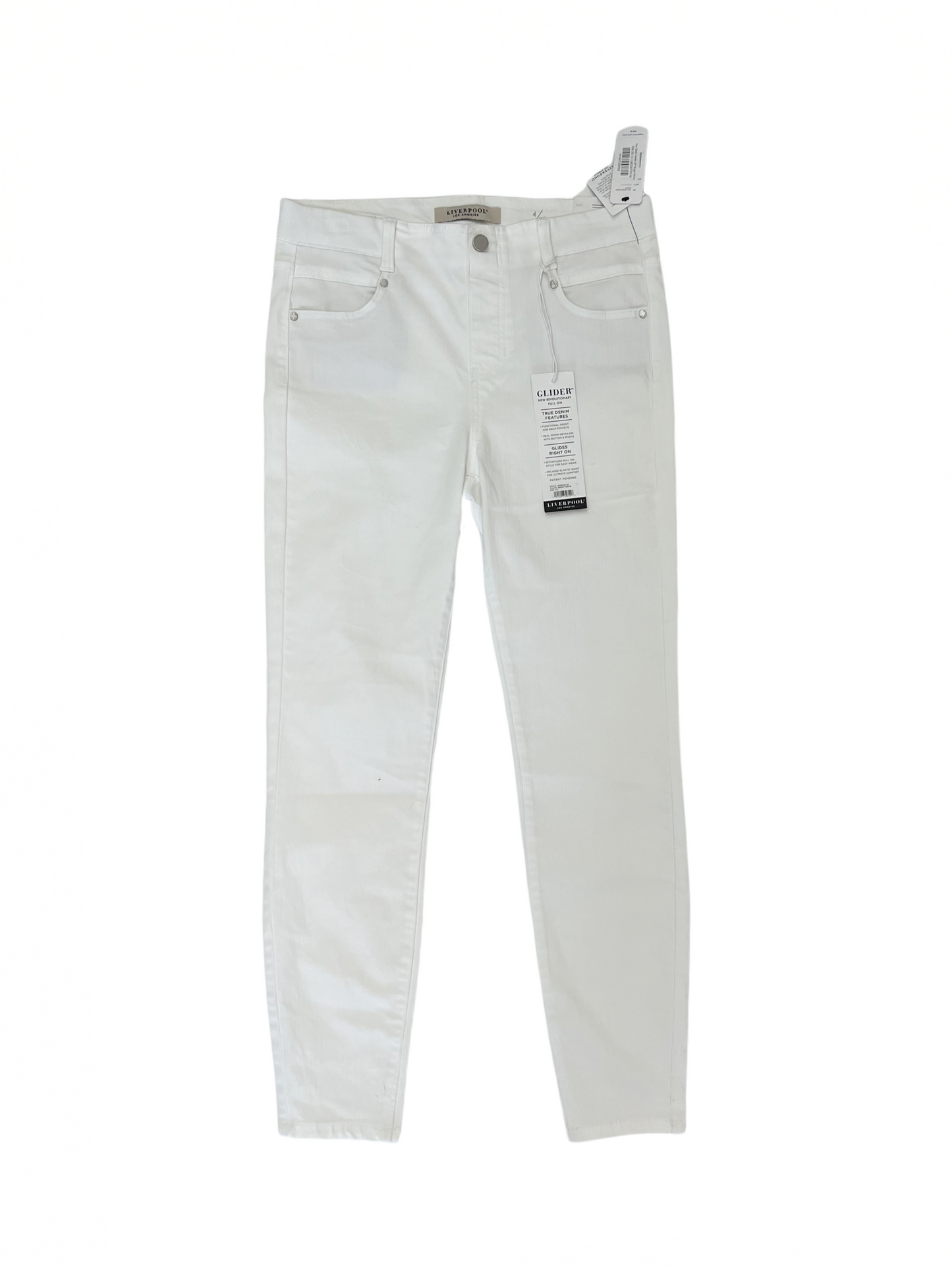 Gia Glider Ankle 28" Bright White