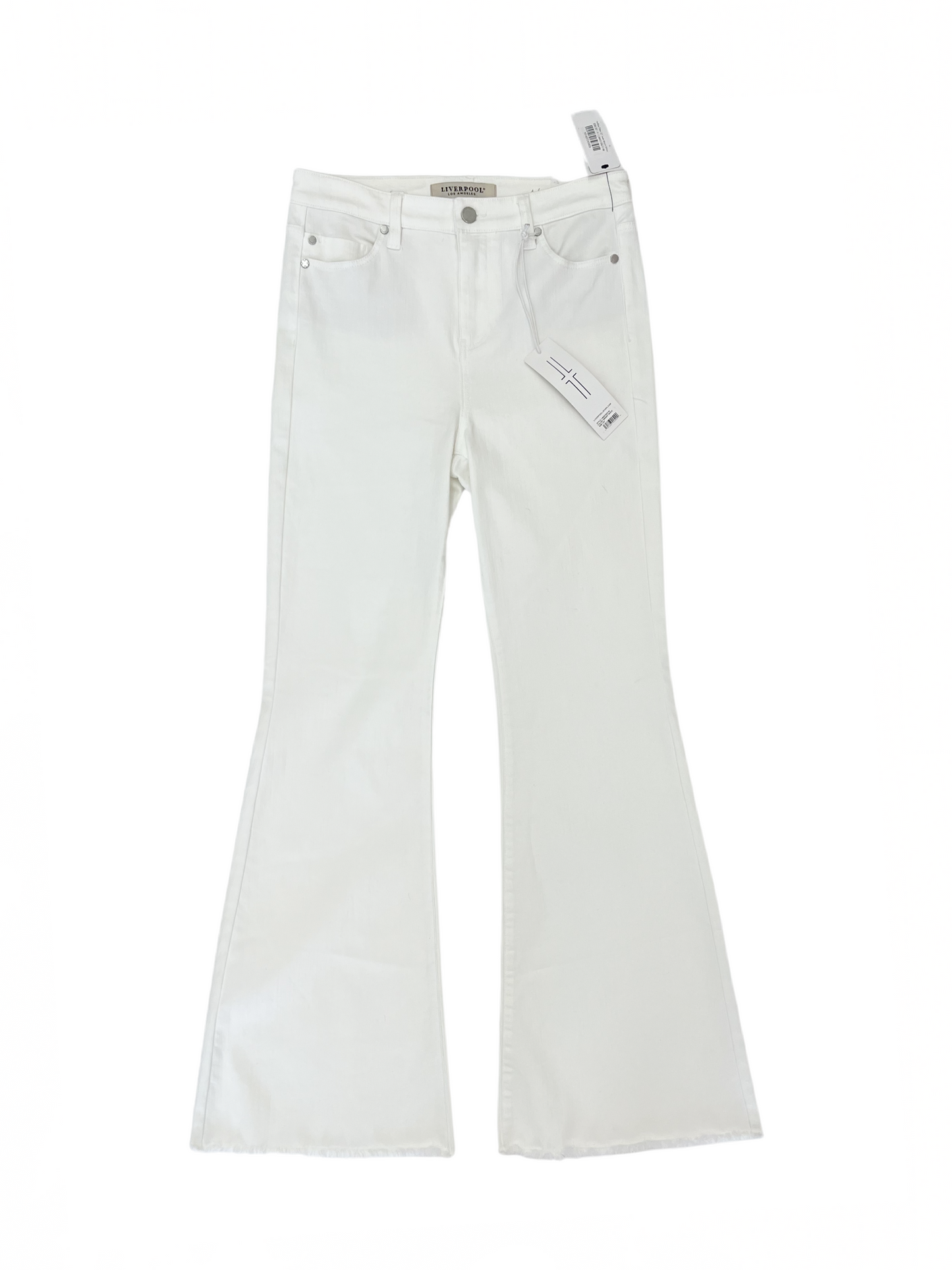 Hi-Rise Flare 32" Jean Bright White