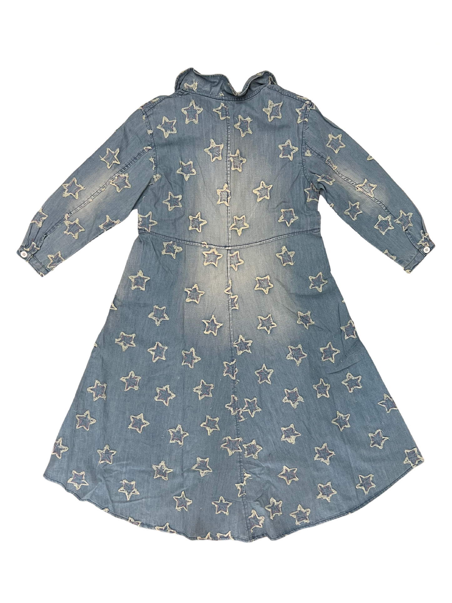 Multiple Stars Hi-Low Jacket Denim
