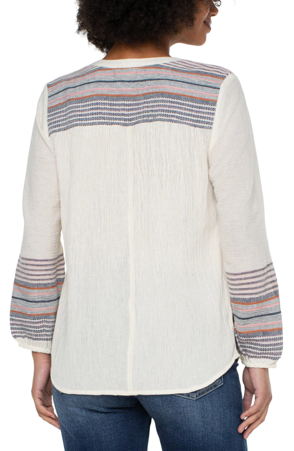 Button Front Shirt Vintage White