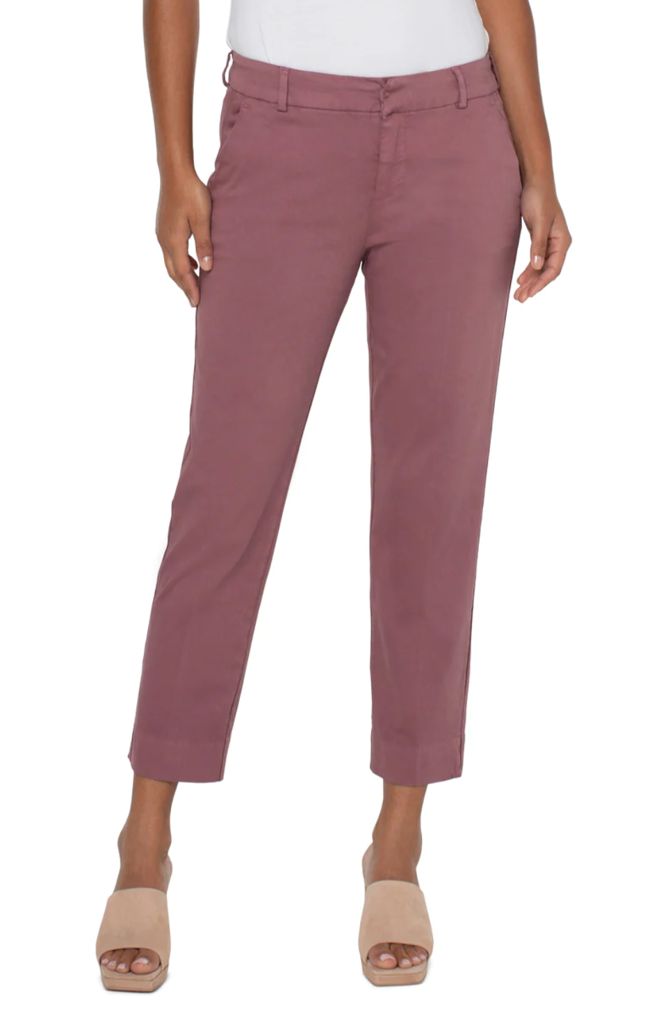 Kelsey Trouser 26" Victorian Mauve