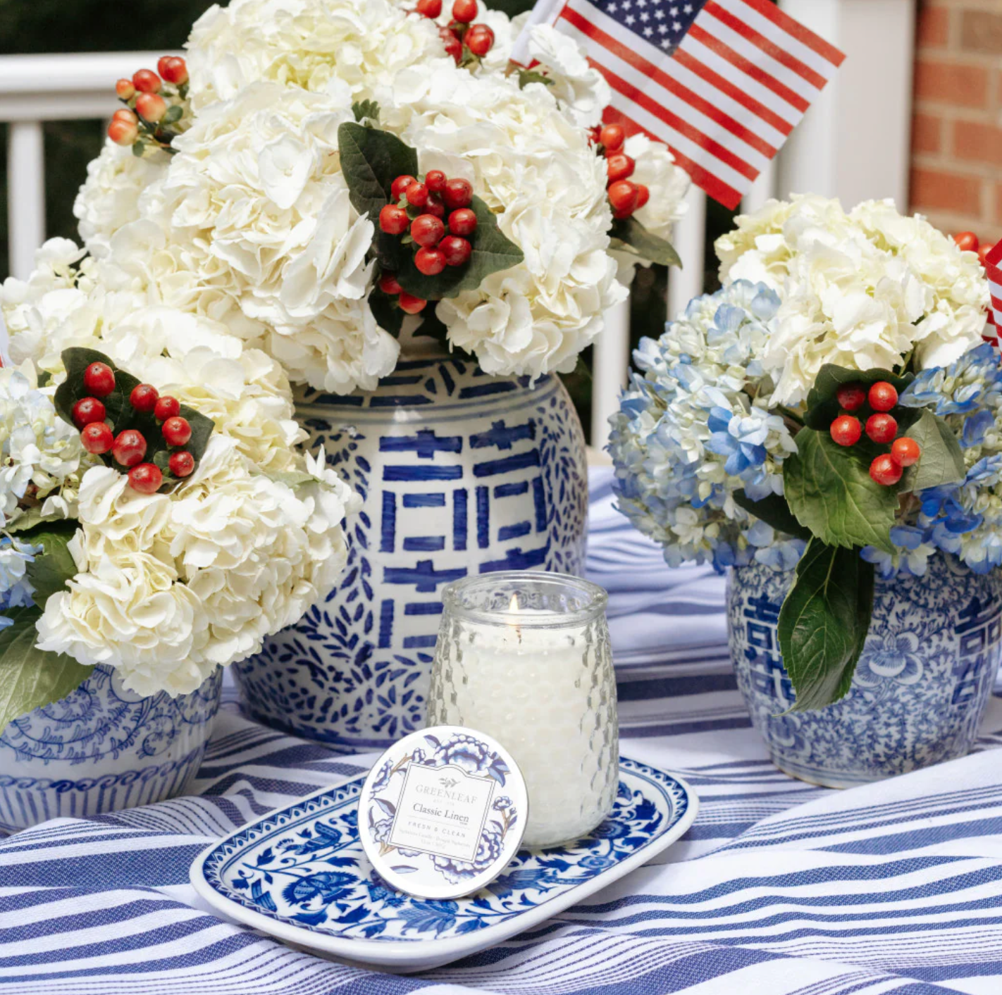 Petite Candle Classic Linen Scent