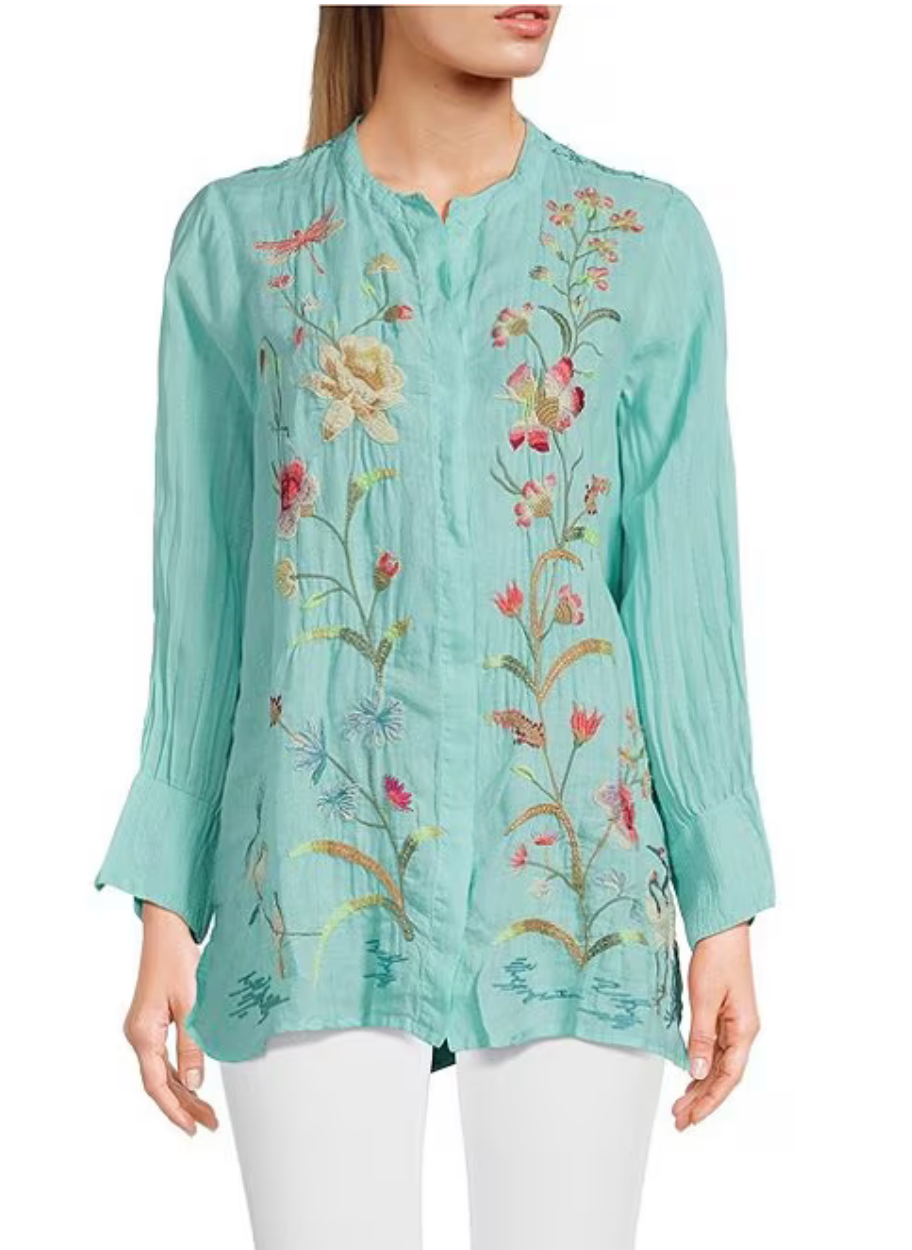 Geniveve Voyager Tunic Marine Blue