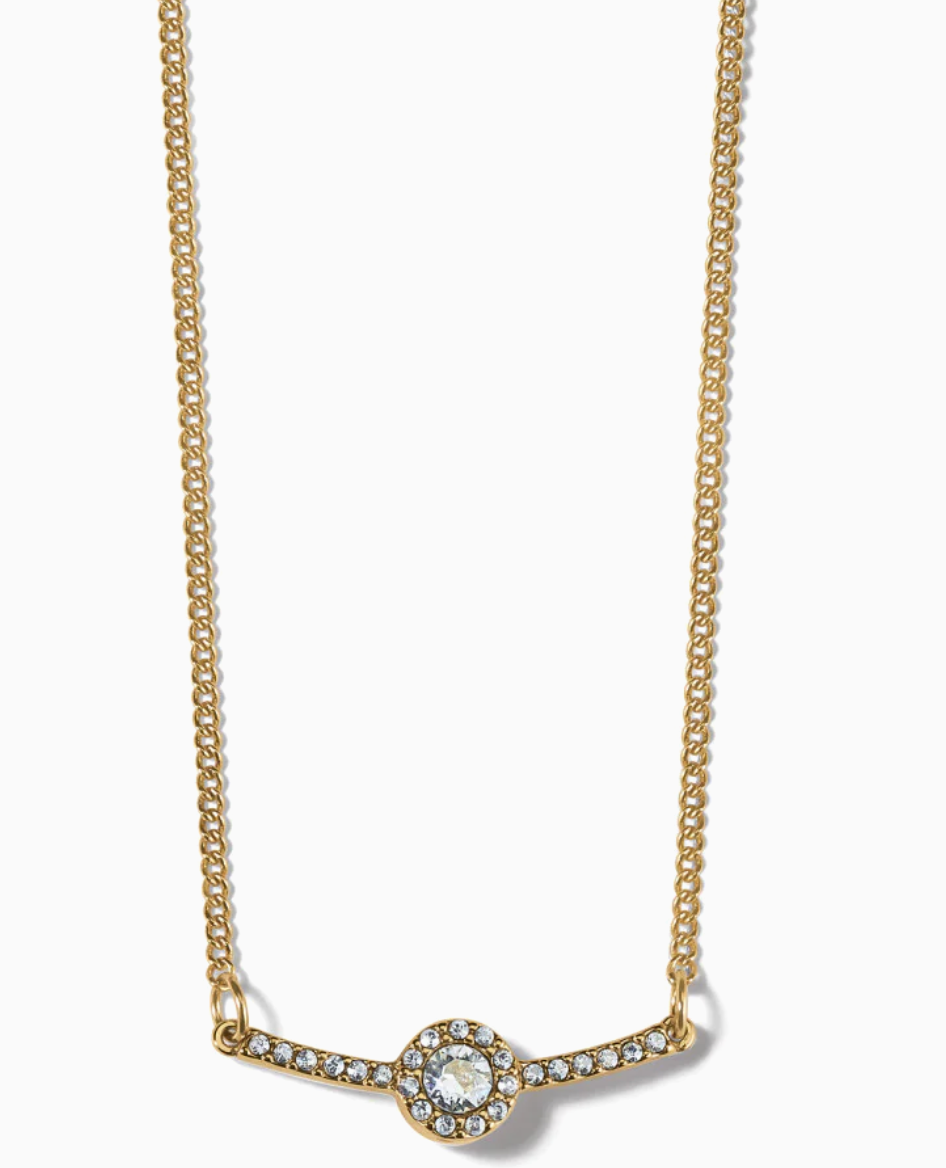Illumina Bar Gold Necklace