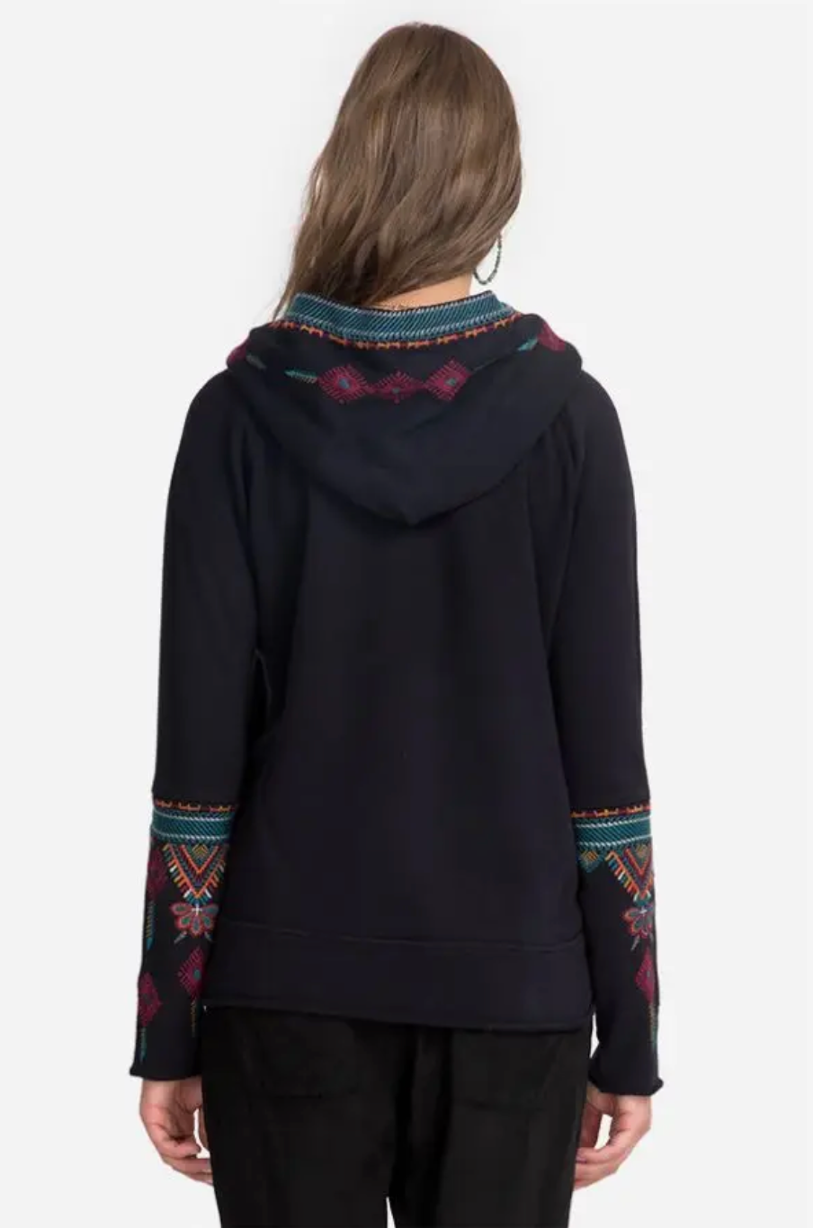 Shanelle French Terry Hoodie Black