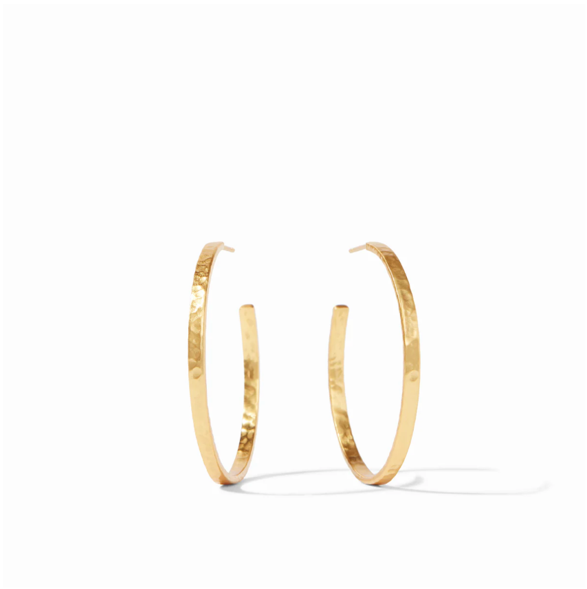 Crescent Hoop Gold Large