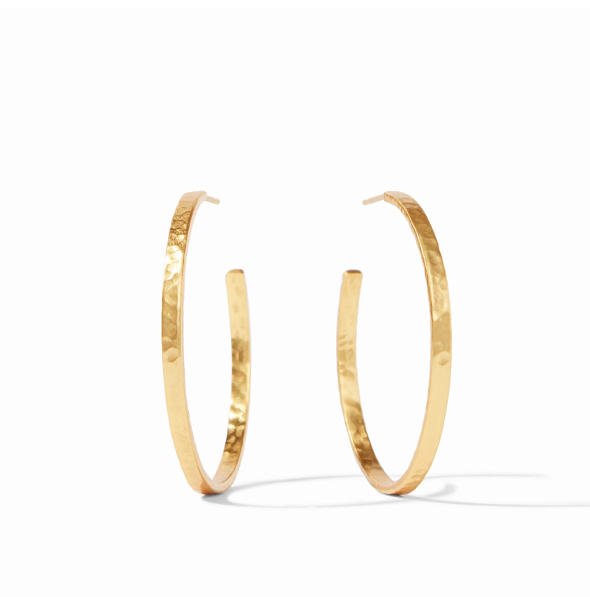 Crescent Hoop Gold Large