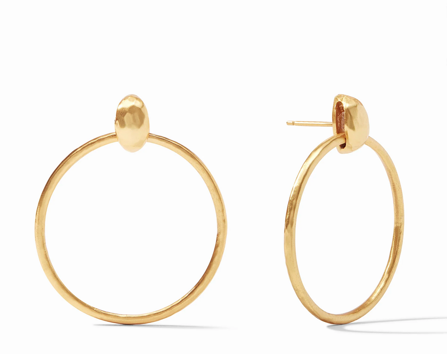 Palermo Delicate Doorknocker Earring Gold