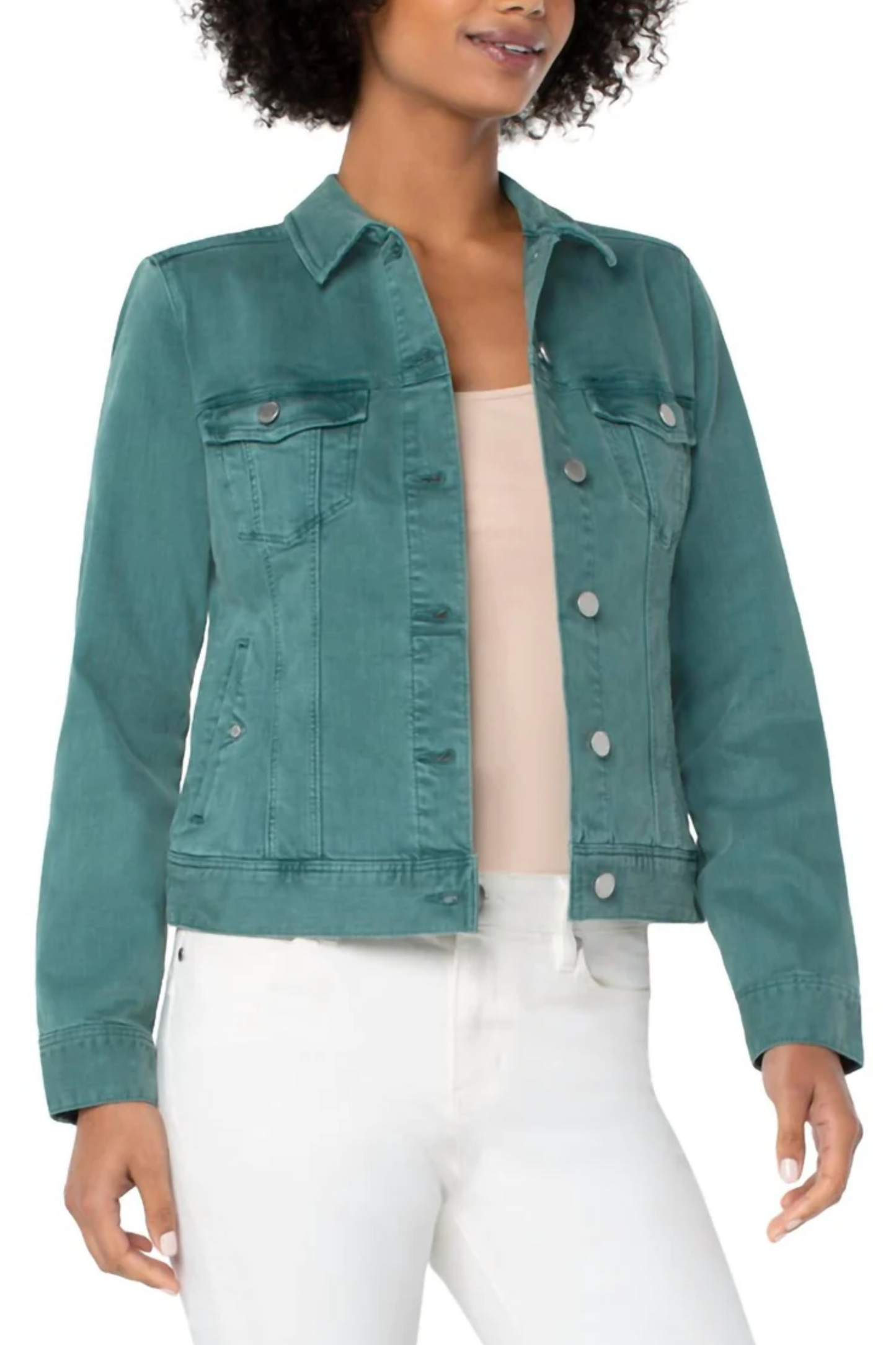 Classic Jean Jacket Shale Green