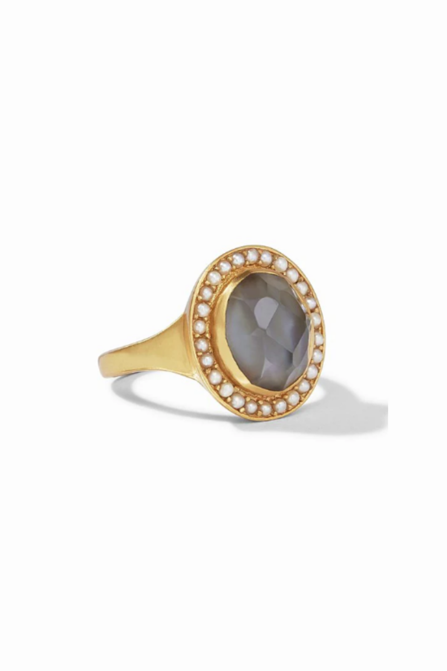 Juliet Ring Gold Iridescent Charcoal Blue-6
