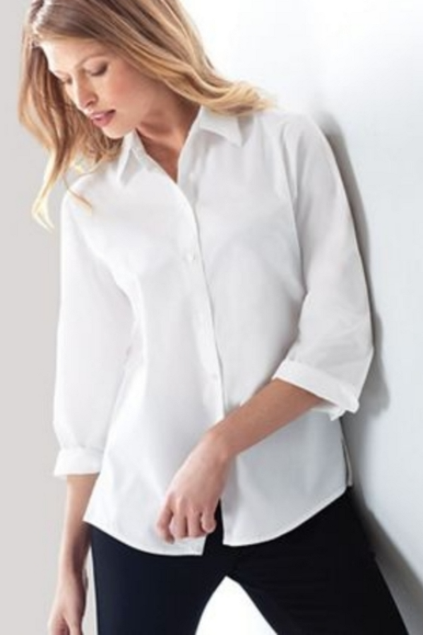 Heritage Non-Iron Blouse White