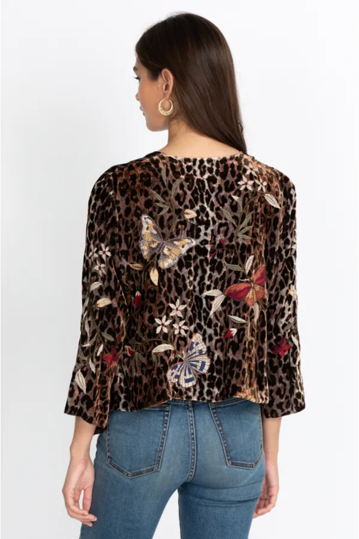 Penelope Velvet Bolero Multi