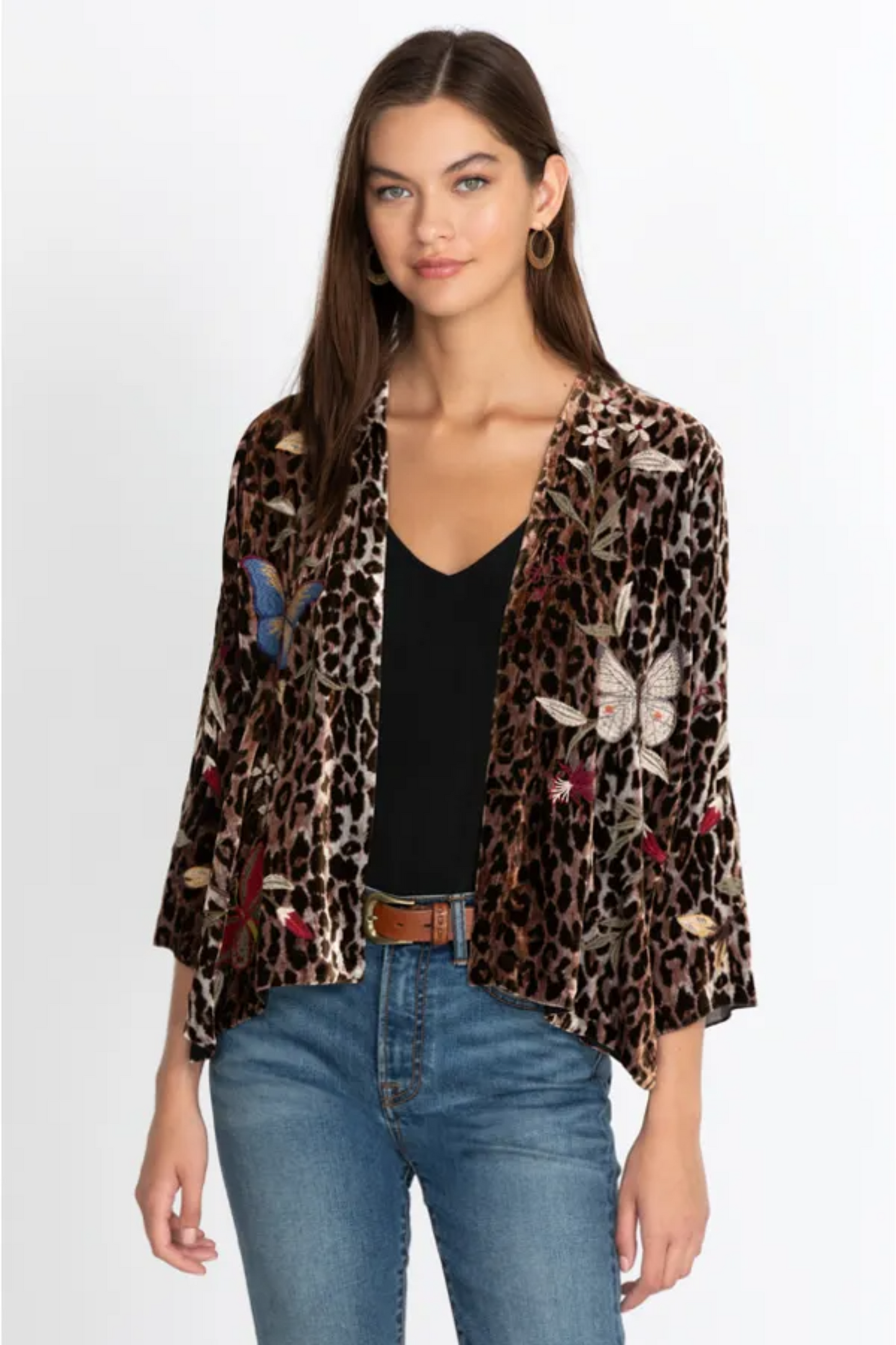 Penelope Velvet Bolero Multi