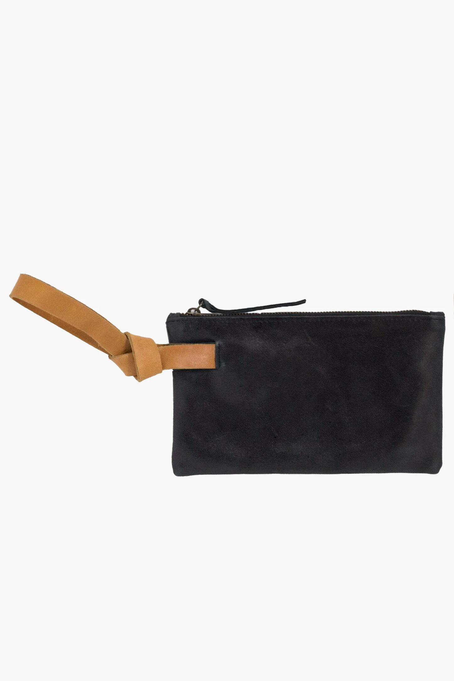 Rachel Wristlet Black/Cognac