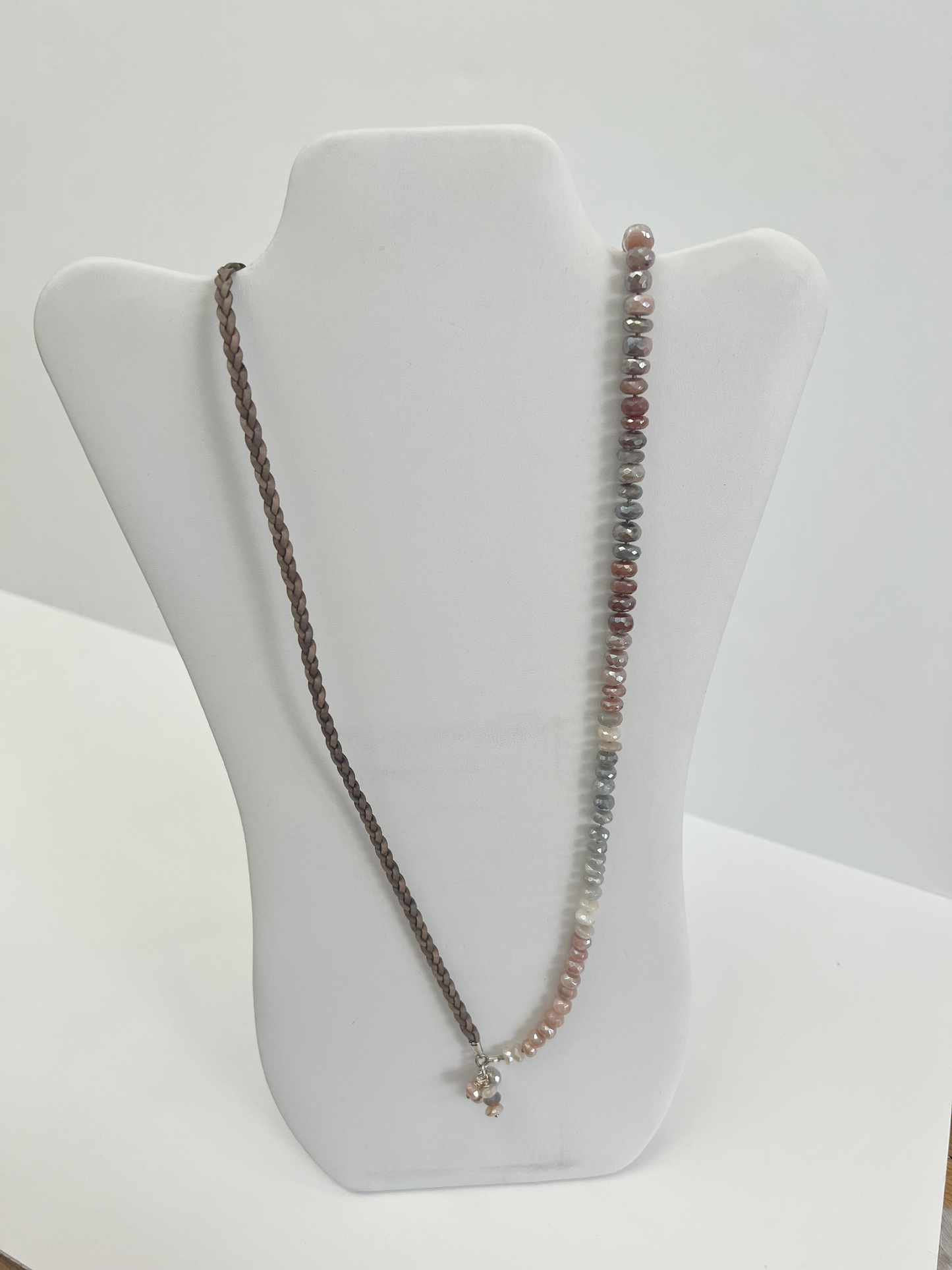 Braid and Bead Necklace