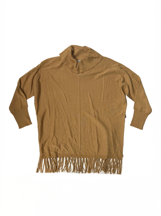 Dolman Cowl Collar Sweater Camel