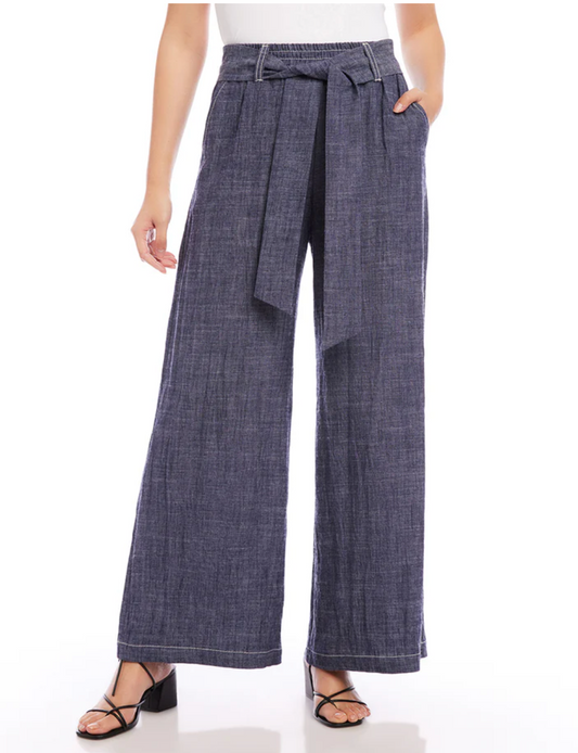 Belted Pants Indigo