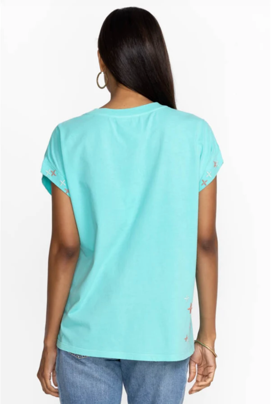 Ceretti Relaxed Tee Sea Blue