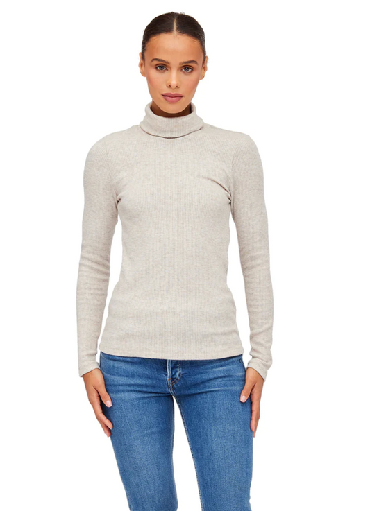 Turtleneck Top Oat