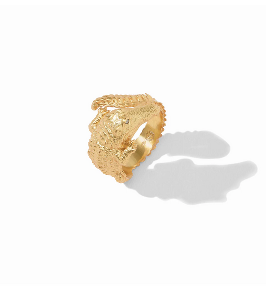 Alligator Ring Gold