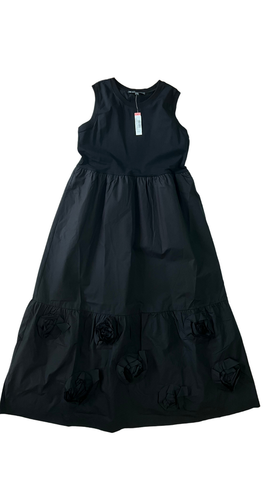 Coming Up Roses Dress Black