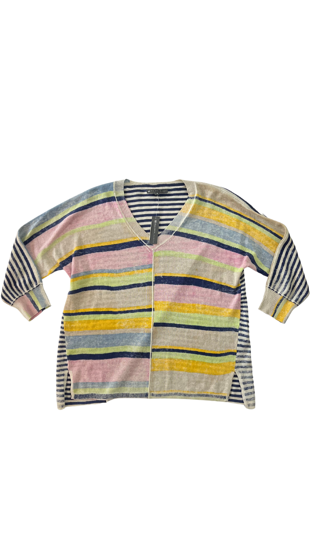 Bright Side Sweater Multi Stripe