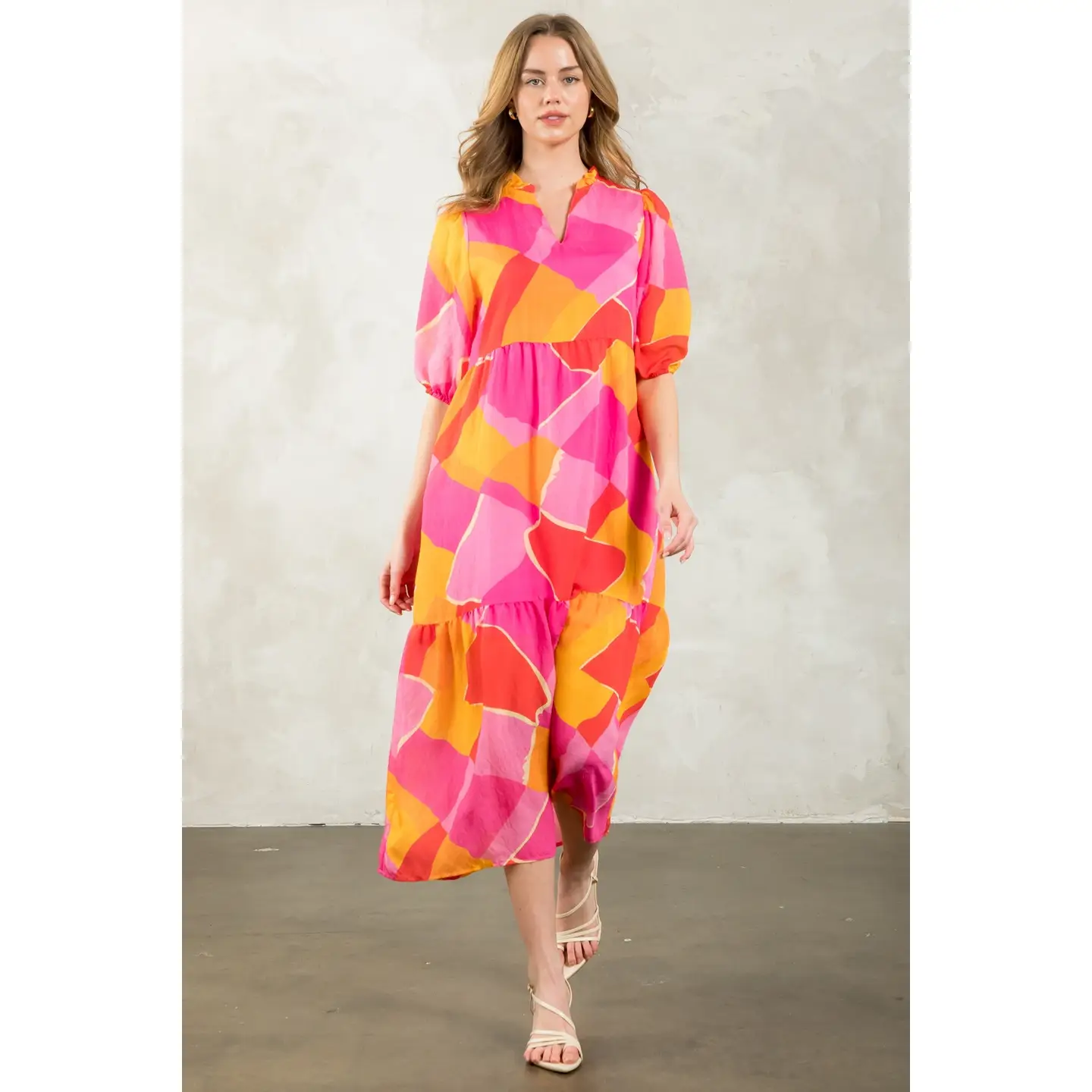 Maxi Dress Multi Color