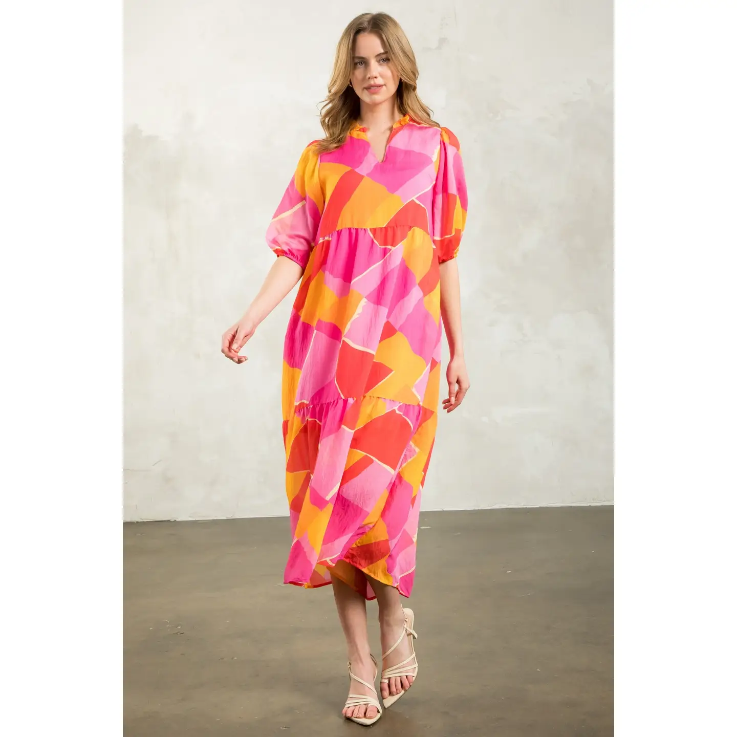 Maxi Dress Multi Color