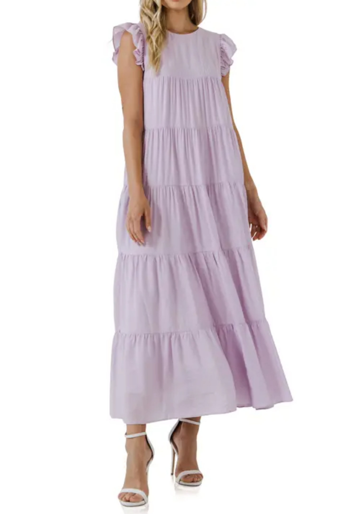 Tiered Maxi Dress Lilac