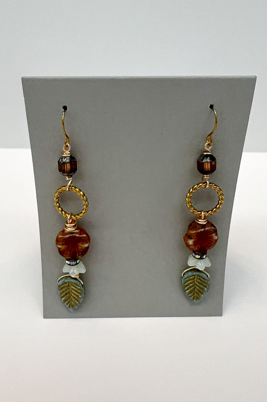 Fall Bead Series Earrings