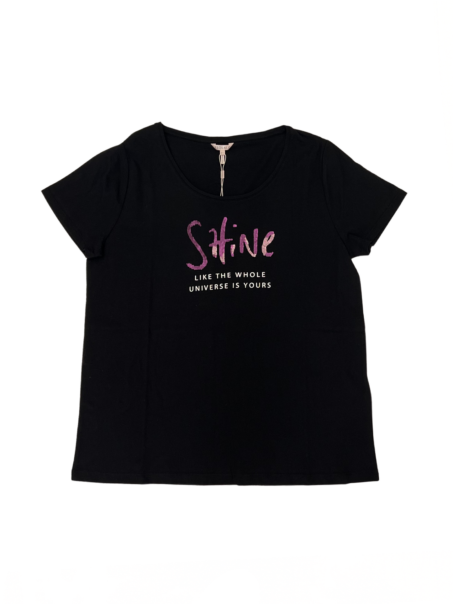 T-Shirt Shine Black