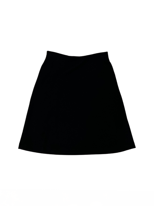 Bias Cut Skirt Black