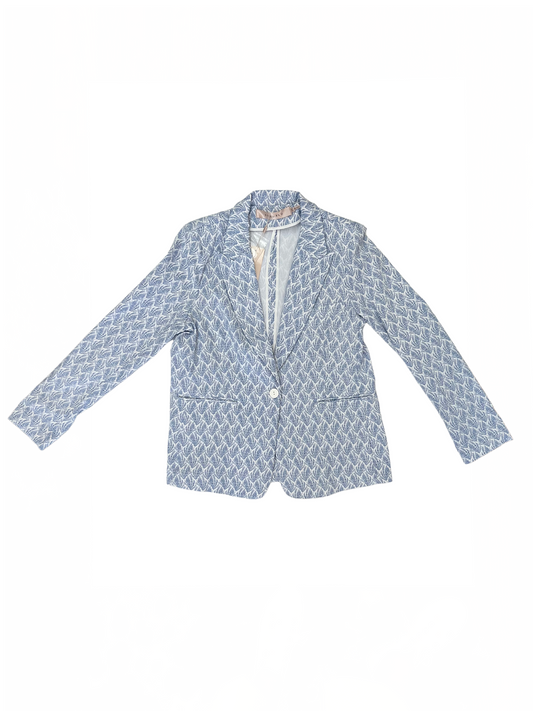 Pretty Blazer Blue Print